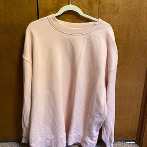 Lululemon Perfectly Oversized Crew Strawberry Milkshake